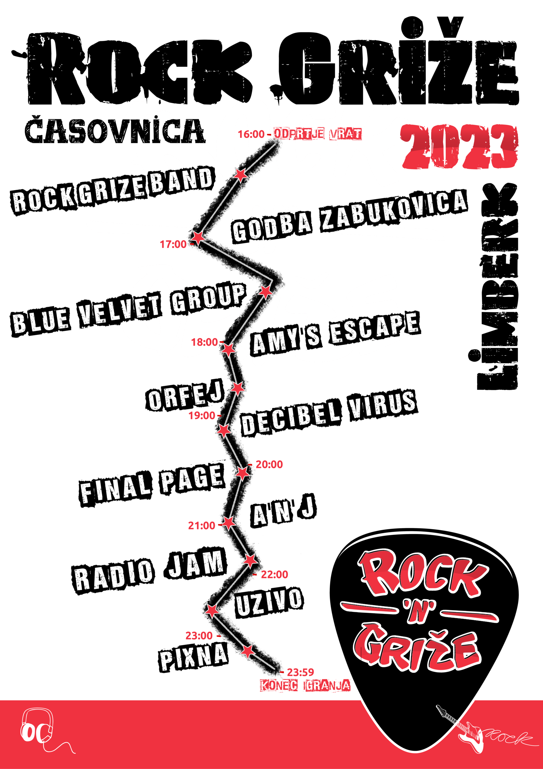 Rock Grize 2023 - Limberk - timeline